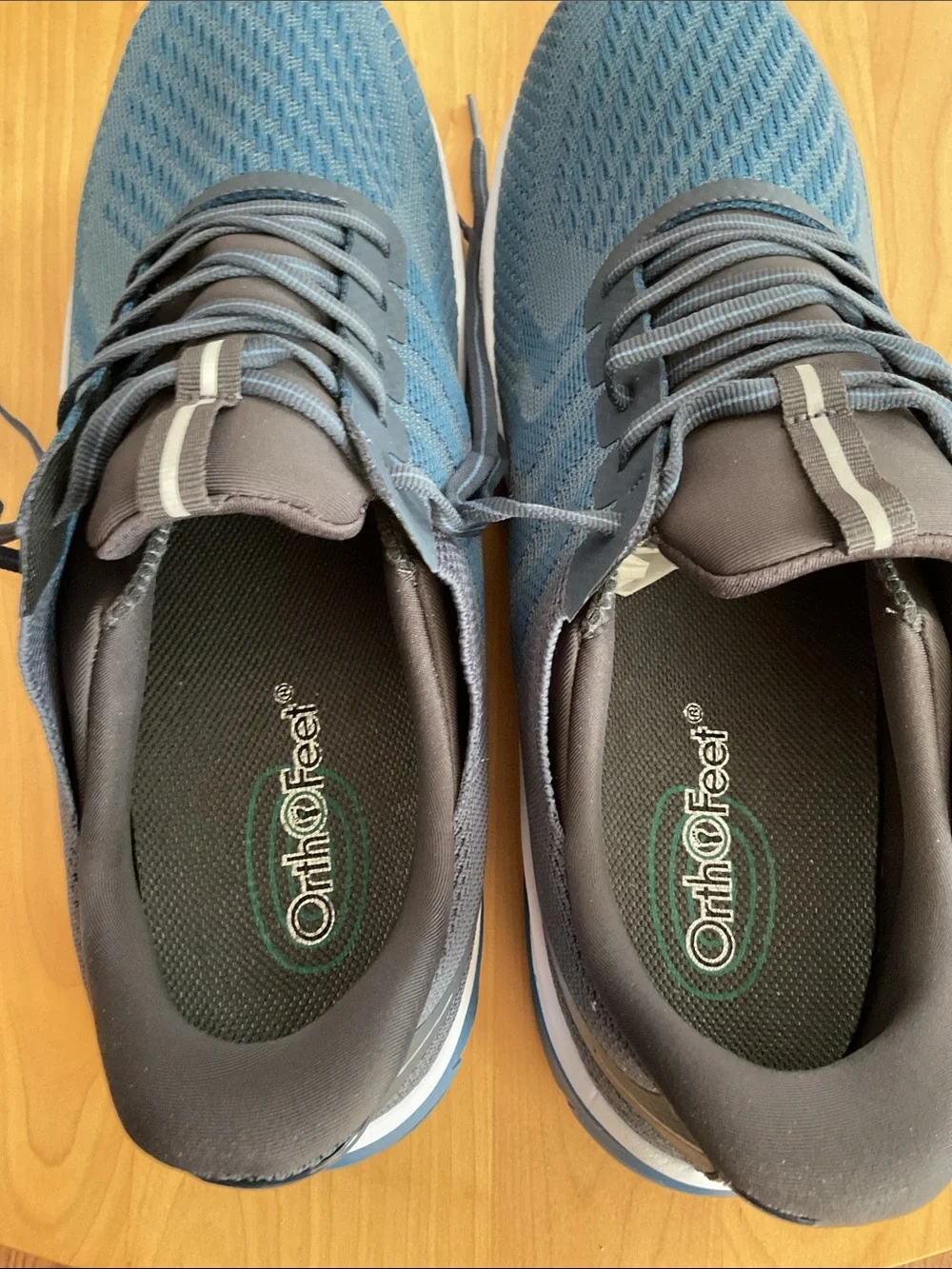 Orthofeet comfortable blue